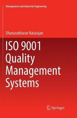 ISO 9001 Quality Management Systems - Dhanasekharan Natarajan - cover