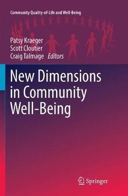 New Dimensions in Community Well-Being - cover
