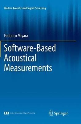 Software-Based Acoustical Measurements - Federico Miyara - cover