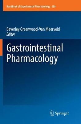 Gastrointestinal Pharmacology - cover