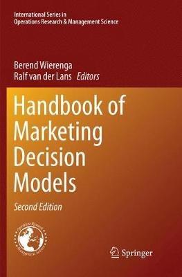 Handbook of Marketing Decision Models - cover