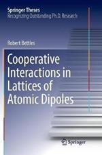 Cooperative Interactions in Lattices of Atomic Dipoles