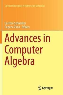 Advances in Computer Algebra: In Honour of Sergei Abramov's' 70th Birthday, WWCA 2016, Waterloo, Ontario, Canada - cover