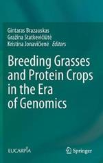 Breeding Grasses and Protein Crops in the Era of Genomics