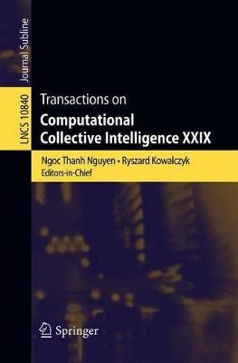 Transactions on Computational Collective Intelligence XXIX - cover