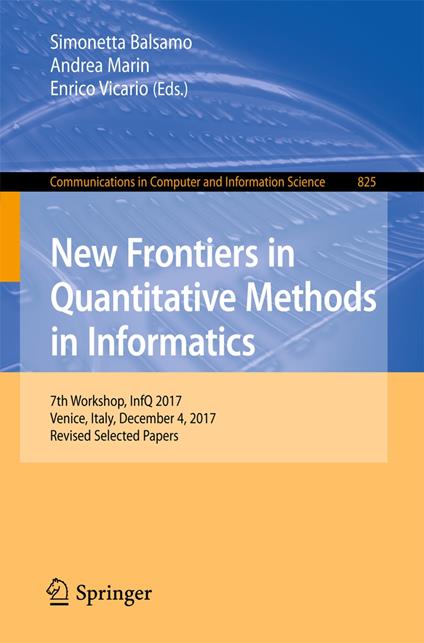 New Frontiers in Quantitative Methods in Informatics