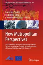 New Metropolitan Perspectives: Local Knowledge and Innovation Dynamics Towards Territory Attractiveness Through the Implementation of Horizon/E2020/Agenda2030 - Volume 2