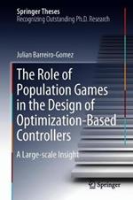 The Role of Population Games in the Design of Optimization-Based Controllers: A Large-scale Insight