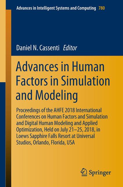 Advances in Human Factors in Simulation and Modeling