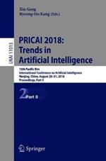 PRICAI 2018: Trends in Artificial Intelligence: 15th Pacific Rim International Conference on Artificial Intelligence, Nanjing, China, August 28–31, 2018, Proceedings, Part II