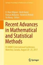 Recent Advances in Mathematical and Statistical Methods: IV AMMCS International Conference, Waterloo, Canada, August 20–25, 2017