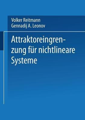 Attraktoreingrenzung für nichtlineare Systeme - Volker Reitmann - cover
