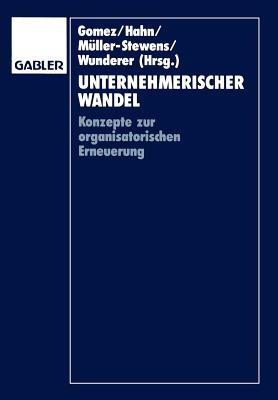 Unternehmerischer Wandel: Konzepte zur organisatorischen Erneuerung - cover