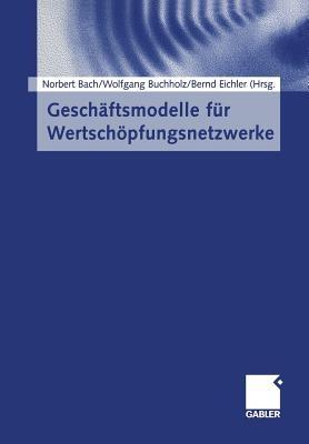 Geschäftsmodelle für Wertschöpfungsnetzwerke - cover