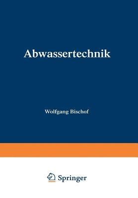 Abwassertechnik - W. Hosang - cover