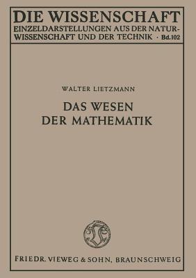 Das Wesen der Mathematik - Walter Lietzmann - cover