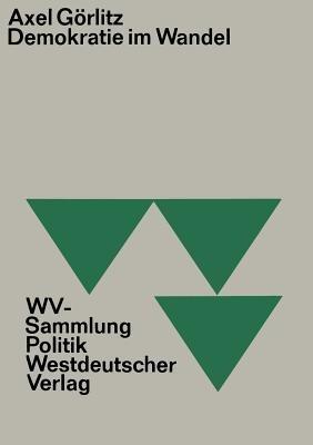 Demokratie im Wandel - Axel Görlitz - cover