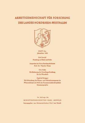 Die Bedeutung der Grundlagenforschung für die Wirtschaft - Otto Hahn - cover
