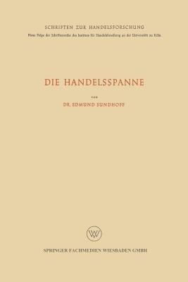 Die Handelsspanne - Edmund Sundhoff - cover