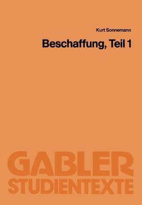Beschaffung, Teil 1 - Kurt Sonnemann - cover