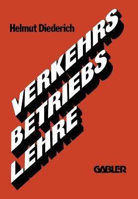 Verkehrsbetriebslehre - Helmut Diederich - cover