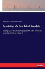 Description of a New British Annelide: belonging to the tribe Rapacea of Grube Annelida errantia of Milne-Edwards