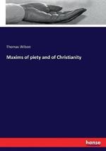 Maxims of piety and of Christianity