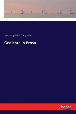 Gedichte in Prosa - Ivan Sergeevich Turgenev - cover