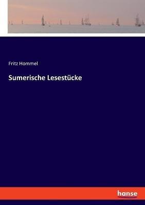 Sumerische Lesestucke - Fritz Hommel - cover