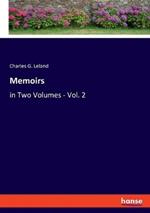 Memoirs: in Two Volumes - Vol. 2