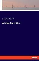 A fable for critics - James Russell Lowell - cover