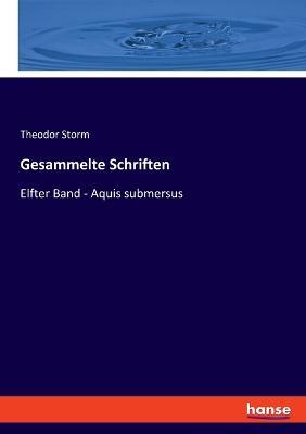 Gesammelte Schriften: Elfter Band - Aquis submersus - Theodor Storm - cover