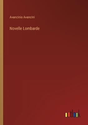 Novelle Lombarde - Avancinio Avancini - cover