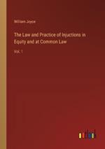 The Law and Practice of Injuctions in Equity and at Common Law: Vol. 1