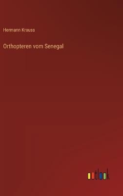 Orthopteren vom Senegal - Hermann Krauss - cover