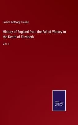 History of England from the Fall of Wolsey to the Death of Elizabeth: Vol. II - James Anthony Froude - cover