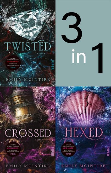 Bundle: Never After 4-6 - Emily McIntire,Birte Mirbach - ebook