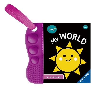 Ravensburger Play+ Infant & Toddler - Flip & Pop: My World: teething book - cover