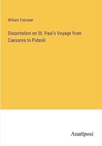 Dissertation on St. Paul's Voyage from Caesarea to Puteoli