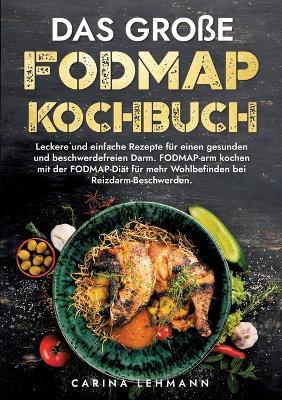 Das große Fodmap Kochbuch: Leckere und einfache Rezepte für einen gesunden und beschwerdefreien Darm. FODMAP-arm kochen mit der FODMAP-Diät für mehr Wohlbefinden bei Reizdarm-Beschwerden. - Carina Lehmann - cover
