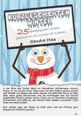 KitaFix-Kurzgeschichten Winter: 25 pädagogische Vorlesegeschichten für Kinder ab 4 Jahren - Sandra Plha - cover