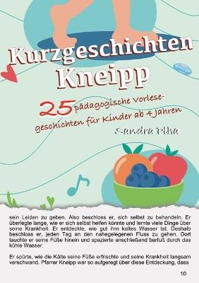 KitaFix-Kurzgeschichten Kneipp: 25 pädagogische Vorlesegeschichten für Kinder ab 4 Jahren - Sandra Plha - cover