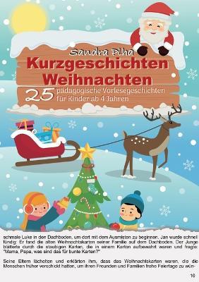 KitaFix-Kurzgeschichten Weihnachten: 25 pädagogische Vorlesegeschichten für Kinder ab 4 Jahren - Sandra Plha - cover