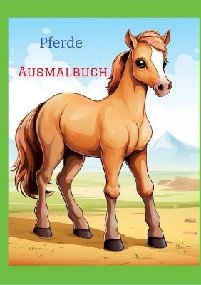 Ausmalbuch: Pferde - Dave Red - cover