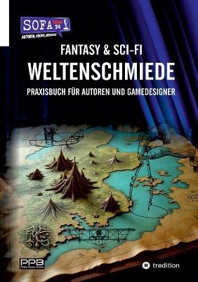 Fantasy & Sci-Fi - Weltenschmiede, Schreibratgeber, Praxisbuch für Autoren aus dem Hause "SofaTalk24": Ein Praxisbuch für Autoren und Gameentwickler - Perry Payne - cover