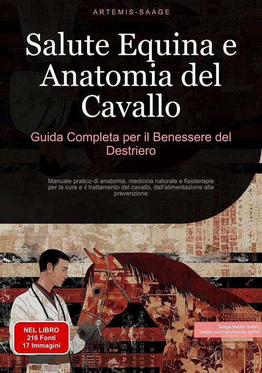 Salute Equina e Anatomia del Cavallo: Guida Completa per il Benessere del Destriero - Artemis Saage,Saage Media GmbH - Italiano - ebook