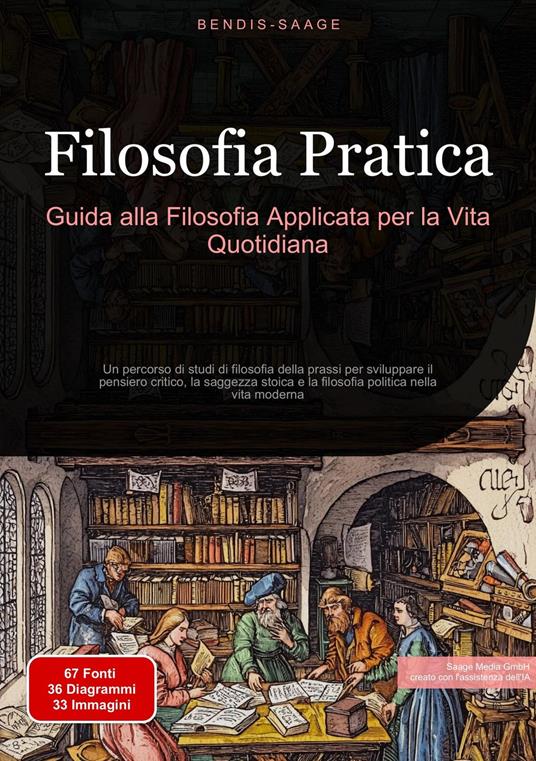 Filosofia Pratica: Guida alla Filosofia Applicata per la Vita Quotidiana - Bendis A. I. Saage - Italiano - ebook