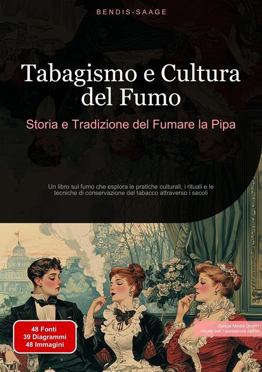 Tabagismo e Cultura del Fumo: Storia e Tradizione del Fumare la Pipa - Bendis A. I. Saage - Italiano - ebook