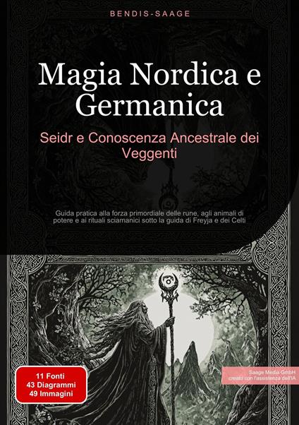 Magia Nordica e Germanica: Seidr e Conoscenza Ancestrale dei Veggenti - Bendis A. I. Saage - Italiano - ebook