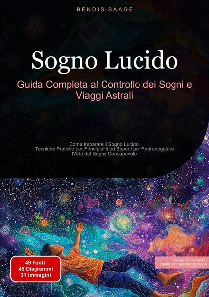 Sogno Lucido: Guida Completa al Controllo dei Sogni e Viaggi Astrali - Bendis A. I. Saage - Italiano - ebook